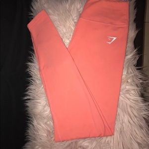 GymShark Dreamy Leggings- Peach Coral